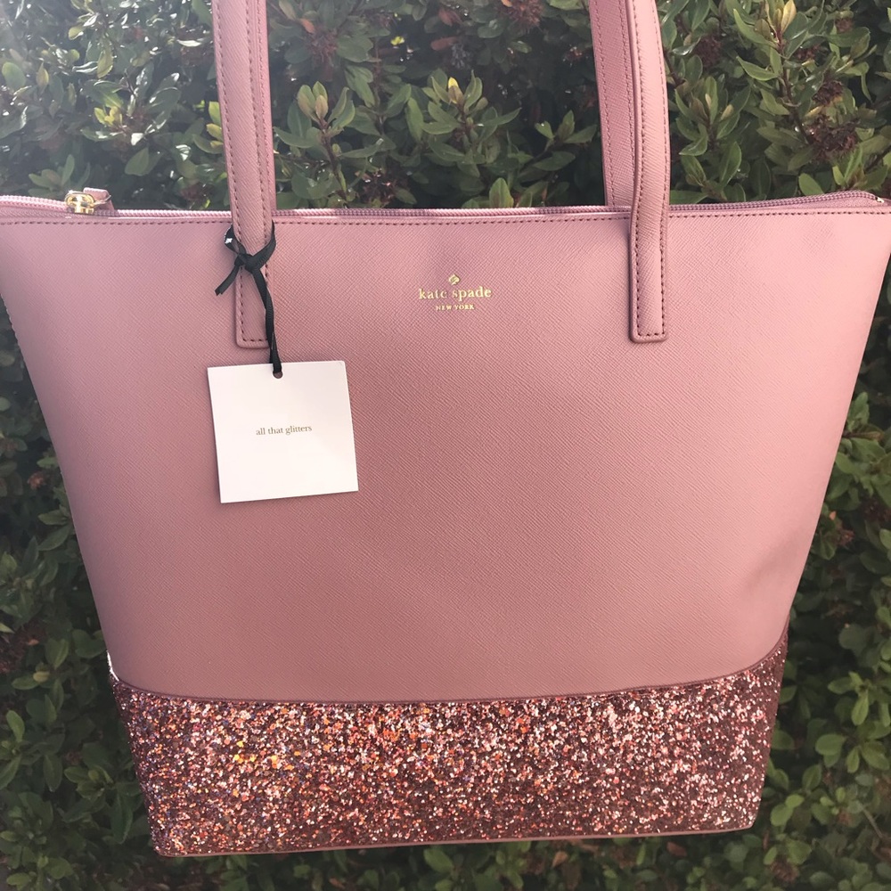 Kate spade LARGE Penny Greta Court Peony Tote Bag - Picture 5 of 5